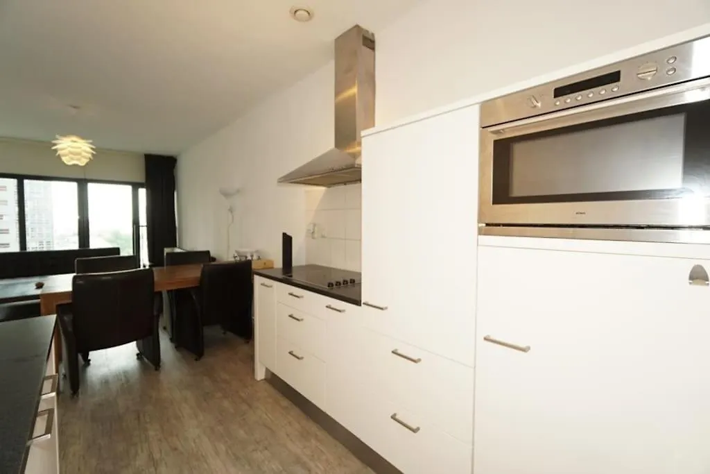 Long Term Rental - Beautiful Apt City Center Free Parking Rotterdam 0*,