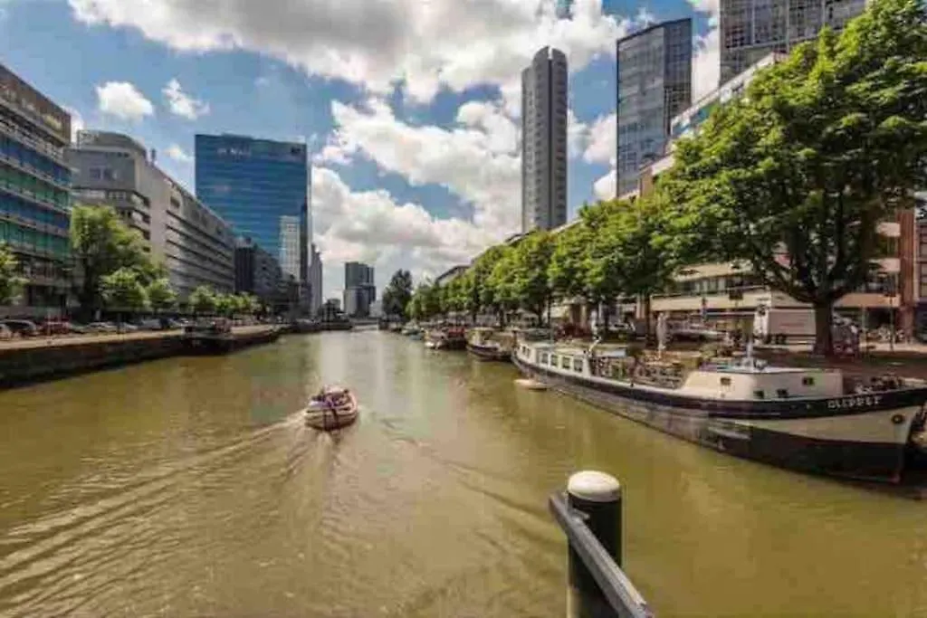 Long Term Rental - Beautiful Apt City Center Free Parking Rotterdam Apartment