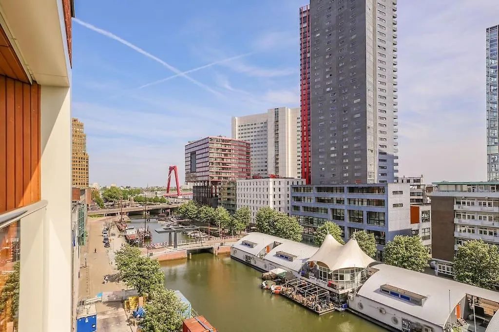 Long Term Rental - Beautiful Apt City Center Free Parking Rotterdam 0*,  Netherlands